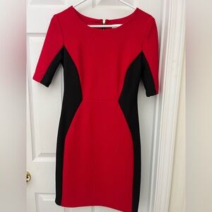 Flattering contemporary body con midi dress